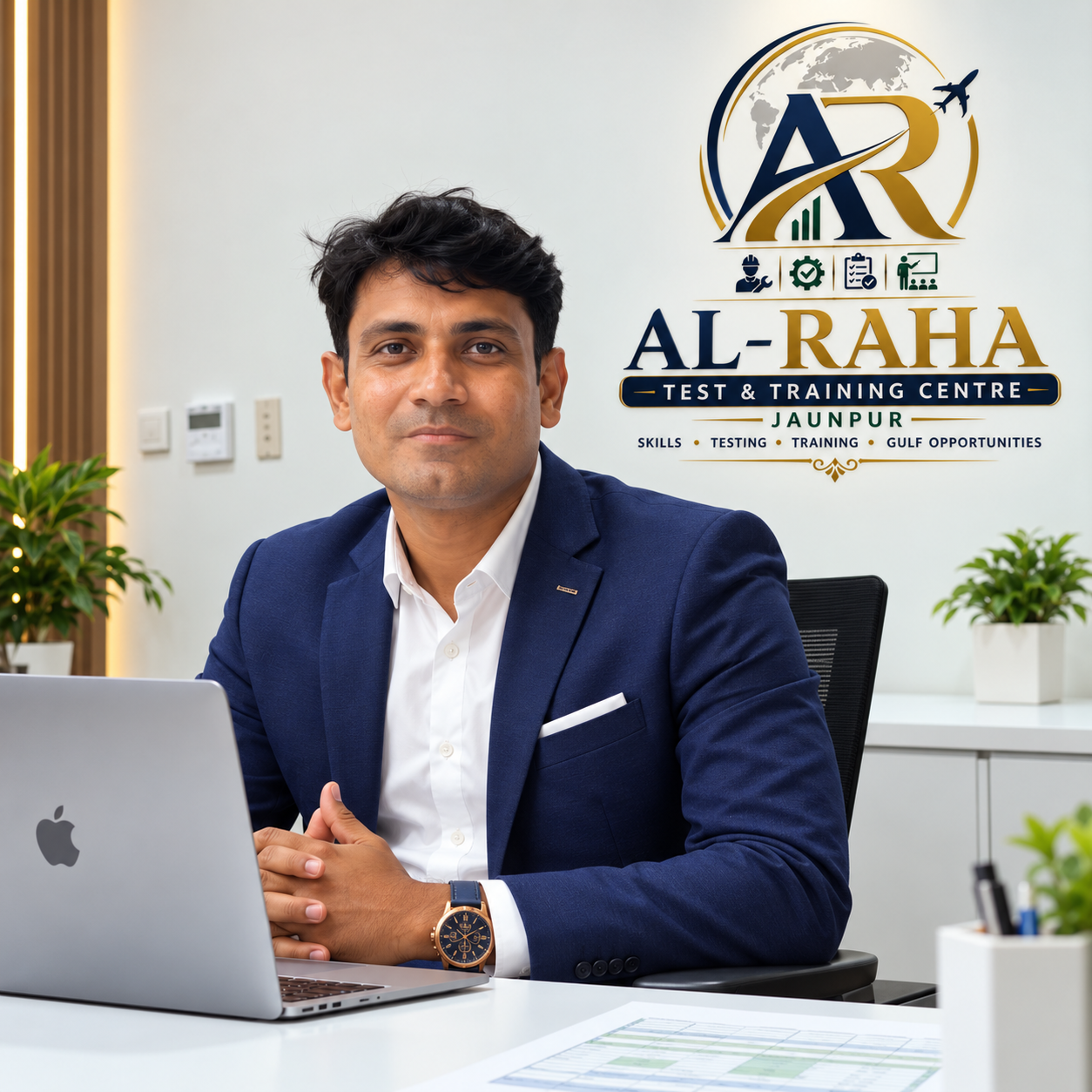 Ayaz Khan, Managing Director of Al-Raha Test & Training Centre